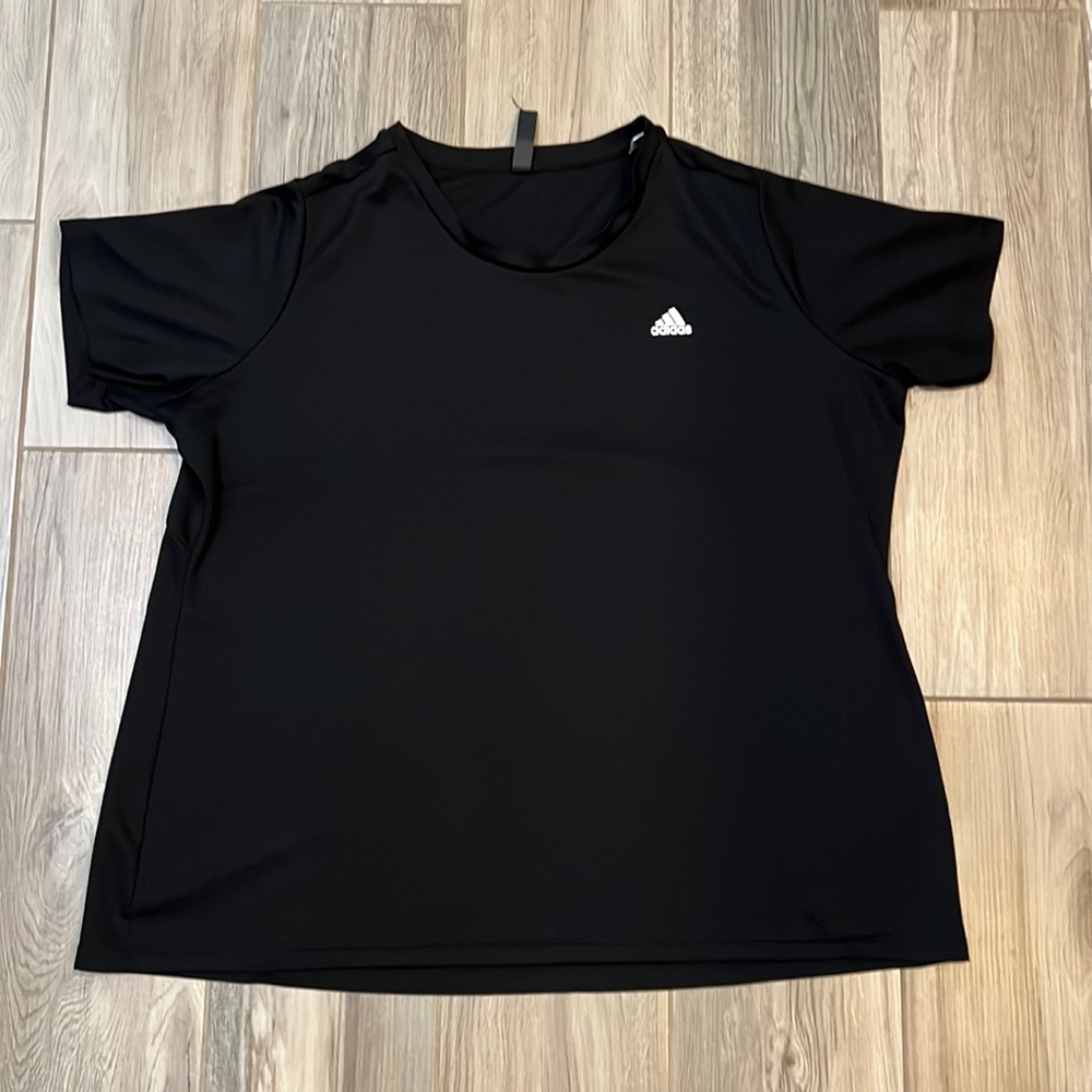 Women’s adidas aeroready tee black 3x